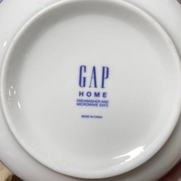 ❌Sold❌Gap Home 6” Blue & White Assorted Ceramic Bowls, Set of 4 - Picture 7 of 8